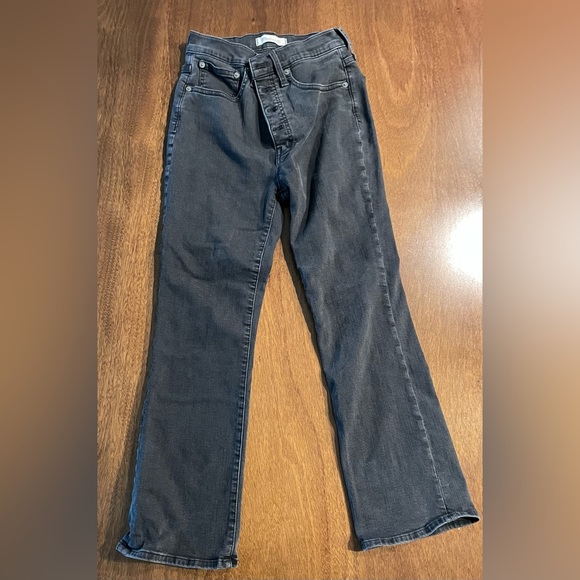 Madewell Cali Demi Boot Kick Flare Jeans - Picture 1 of 5